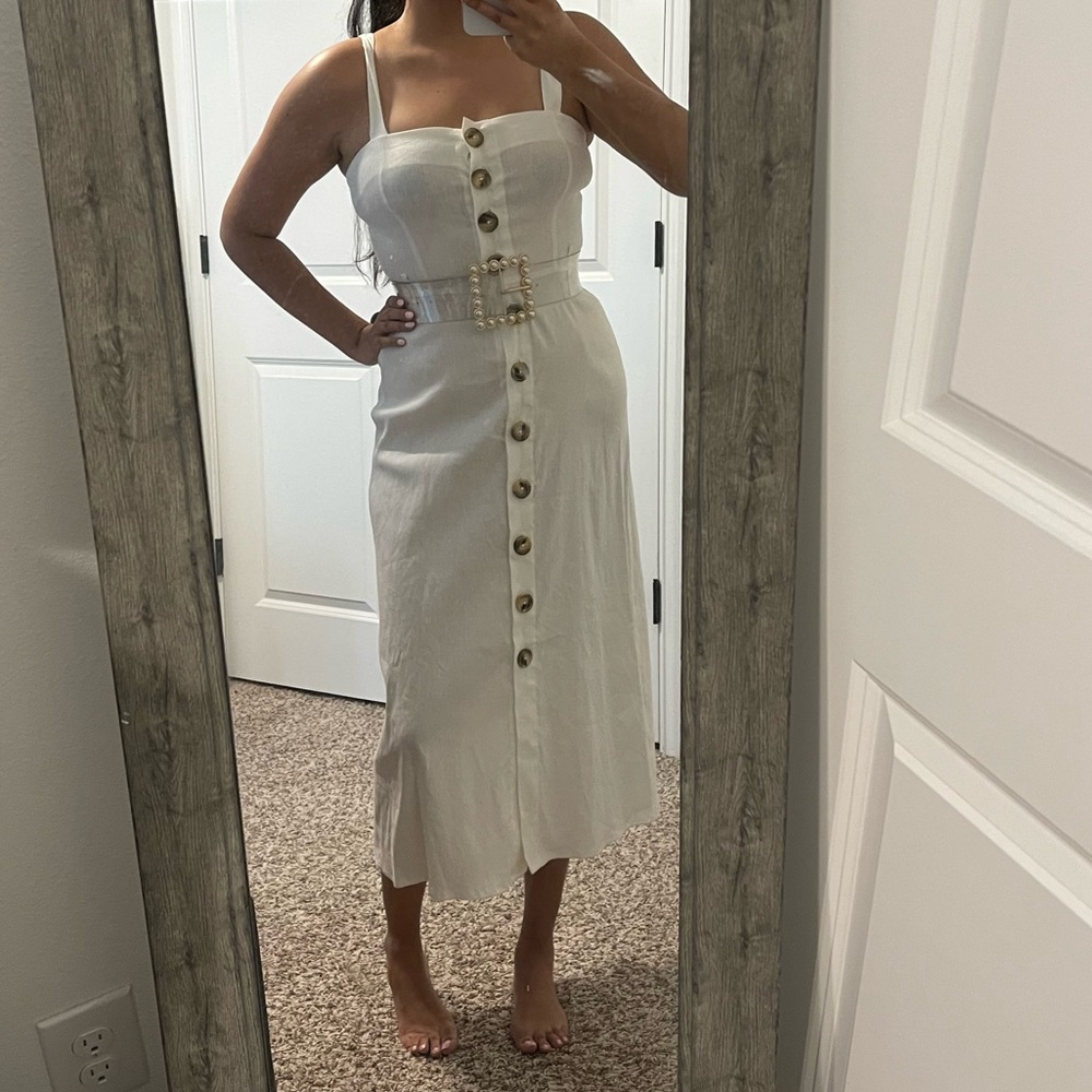White dress